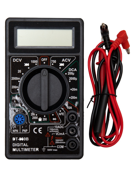 Мультиметр цифровой DT-830B купить по выгодной цене с доставкой по ...