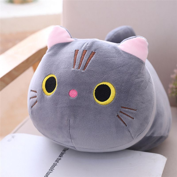 Игрушечный котенок - милый мультяшный подарок для подруги. Плюшевая ...