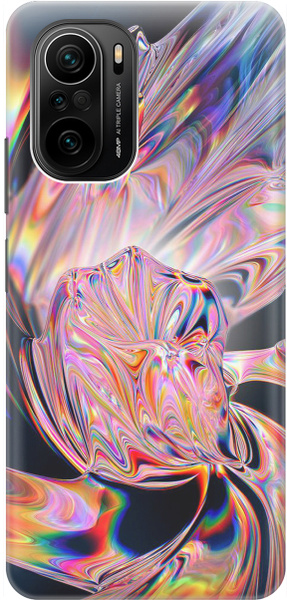 Силиконовый чехол на Xiaomi Poco F3 / Сяоми Поко Ф3 с принтом ...