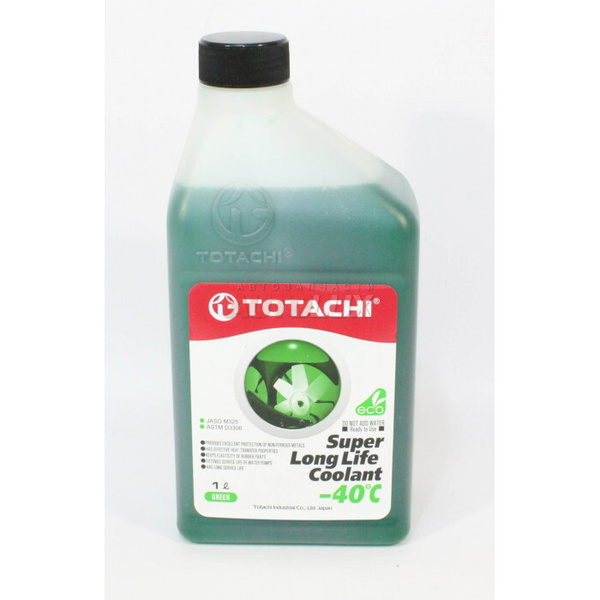 Антифриз TOTACHI SUPER LLC Green -40C, Готовый раствор купить по ...