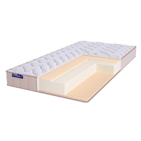 Матрас BeautySon beautyson-foam-10-latex-double-lux, Беспружинный, 110 ...