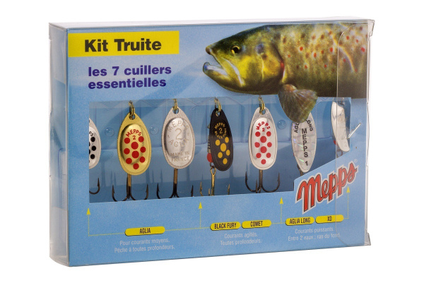Вращающаяся Блесна MEPPS KIT TRUITE - купить по низким ценам в интернет ...