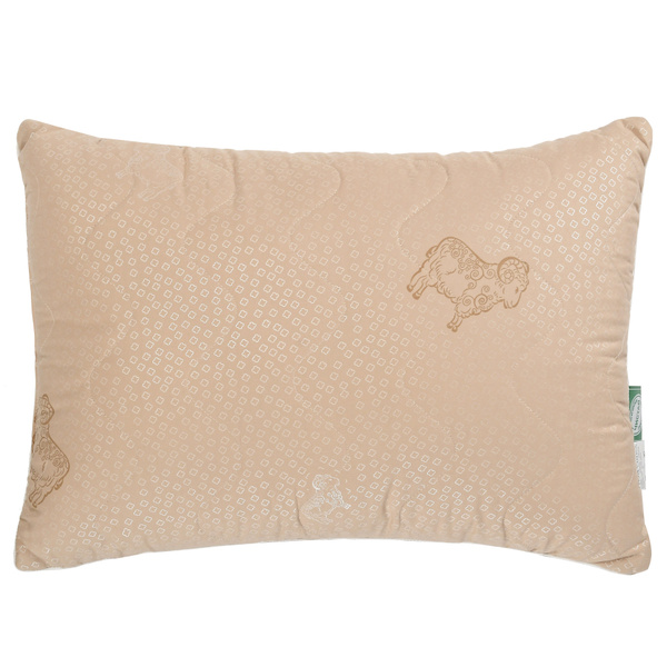 Подушка Соня Текстильная Фабрика, 50x70 см, наполнитель Овечья шерсть ...