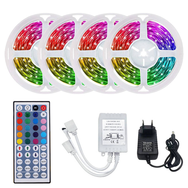 20 метровая RGB лента 3528 1200 светодиодов с 44 ключами для спальни ...