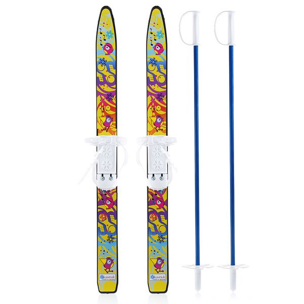 Беговые лыжи ФИРМА ЦИКЛ Лыжи беговые детские "Лыжики пыжики" - купить ...