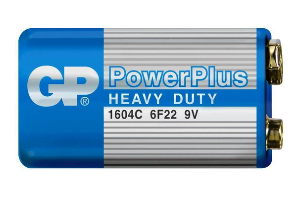 Батарейка крона GP PowerPlus 9V / 6F22 / 1604C 1шт. - купить с ...
