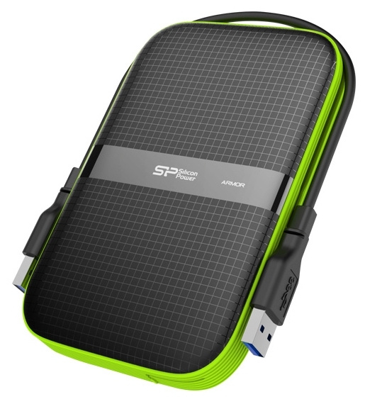 Silicon Power 1 ТБ Внешний жесткий диск Armor A60 (SP010TBPHDA60S3K ...