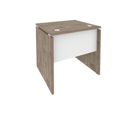 Письменный стол Riva O.SP-0.7_Тиквуд Темный/Белый, 78х72х75 см - купить ...