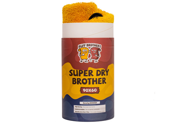 Микрофибра для сушки BUFF BROTHERS SUPER DRY BROTHER GOLD 90x60 ...