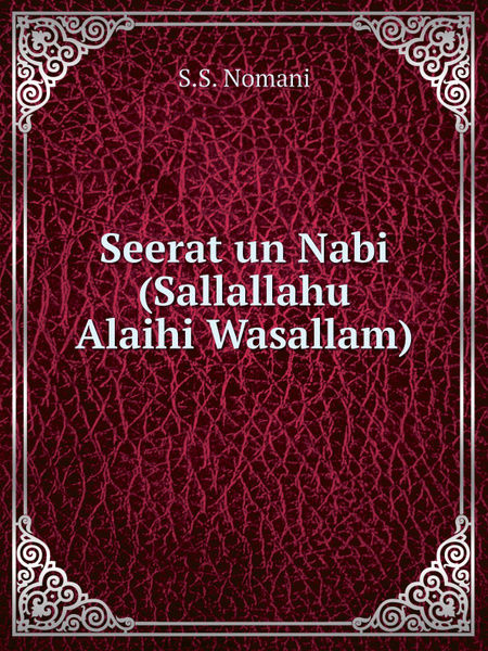 Seerat un Nabi (Sallallahu Alaihi Wasallam) - купить с доставкой по ...