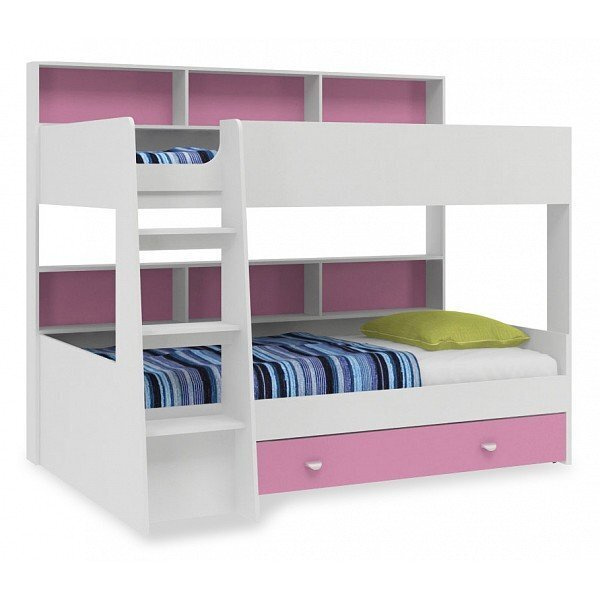 Двухъярусная кровать Белый слон plus GК 01_Белыйx140x183 см - купить по ...