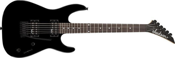 Электрогитара с двумя хамбакерами Jackson JS11 Dinky Black - купить с ...