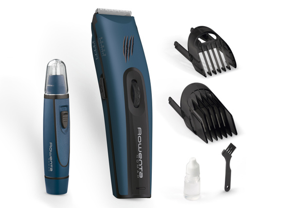 Машинка для стрижки Rowenta Nomad Precision Set Jungle, коричневый ...