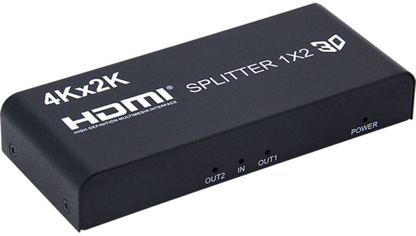 Разветвитель сплиттер адаптер переходник GSMIN SP2 вход HDMI на 2 ...