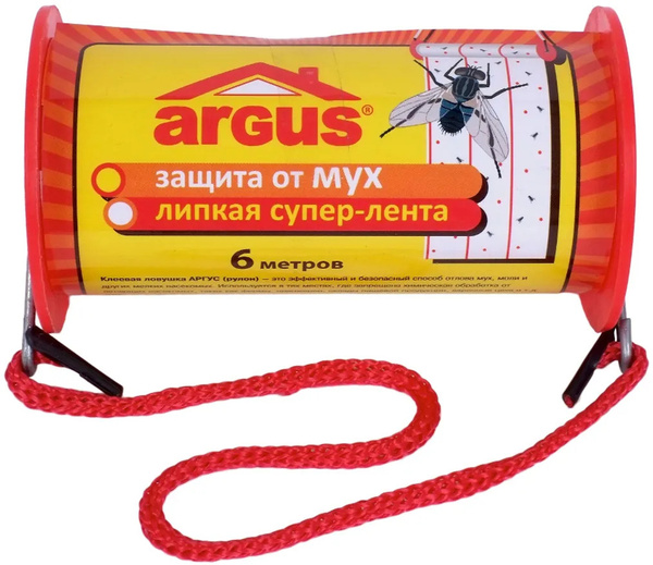 Ловушка клеевая для мух "Argus", 600 х 10 см - купить с доставкой по ...