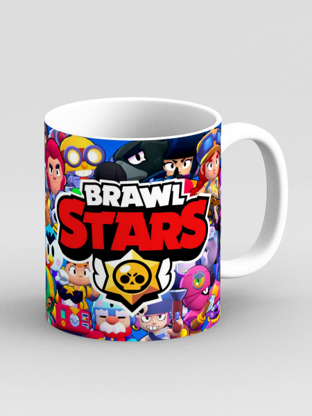 Кружка Дари! "Все герои Brawl Stars. Бравлы, Бравлеры Бравл Старс", 330 ...