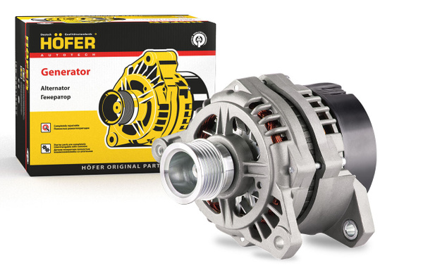 Генератор ГАЗель Бизнес 4216 дв. с широким поликл. ремнем 95А "HOFER ...