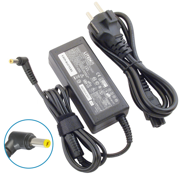 Блок питания для ноутбука Acer 19V 3.42A 65W (штекер 5.5х1.7) для ...