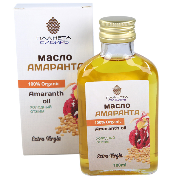 Масло амаранта, Планета Сибирь, 100 мл - купить с доставкой по выгодным ...