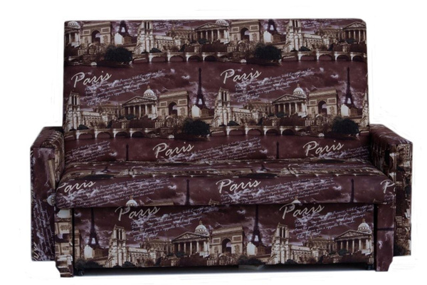 Диван-кровать Эконом Микровелюр, механизм Выкатной, 164х90х103 см ...