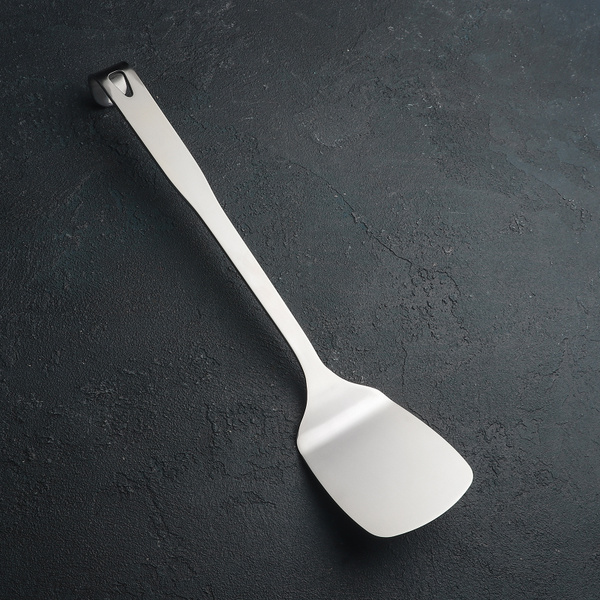 Лопатка кулинарная, длина 35.5 см, толщина 2 мм, цельнотянутая ...