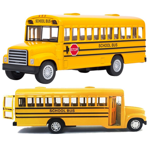 Автобус школьный металлический Kinsmart KinsFun School Bus 16 см ...