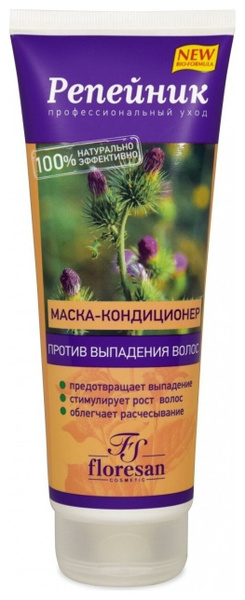 Floresan Маска-кондиционер против выпадения волос Репейник - купить с ...