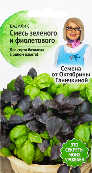 Базилик Семена от Октябрины Ганичкиной сб4-775433-1 - купить по ...