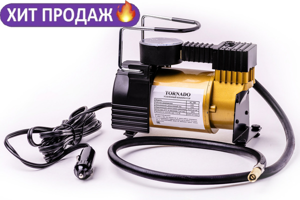 АВТОМОБИЛЬНЫЙ КОМПРЕССОР TORNADO АС-580 AutoSkull 30л/мин. 10 Атм. 168 ...