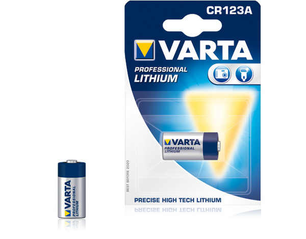 Батарейка Varta CR123A Professional Lithium 3V, 1 шт. - купить с ...