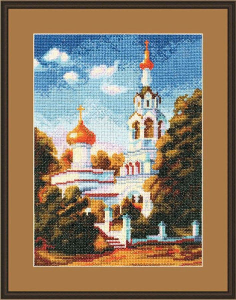 Раритетный набор для вышивания Золотое Руно (Россия) Жаркий полдень РП ...