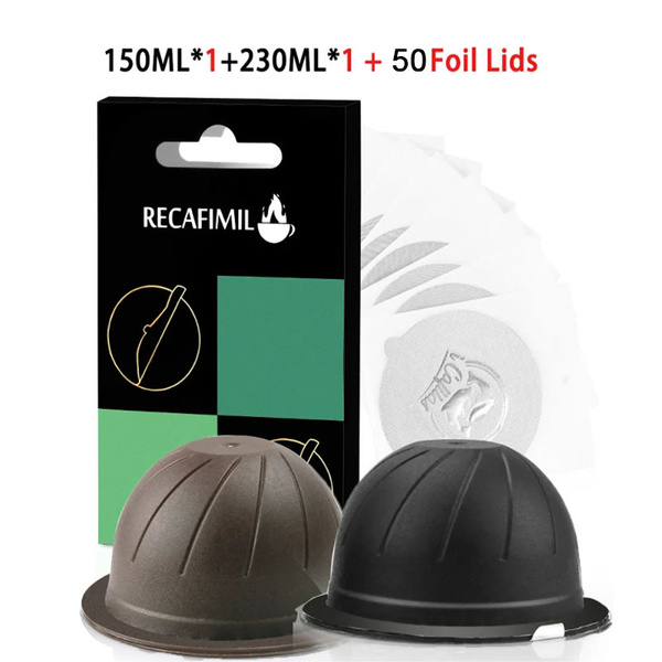 Многоразовые кофейные капсулы для кофемашин Nespresso Vertuo 1 шт.230 ...
