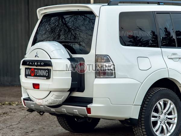 Бокс Запасного Колеса Mitsubishi Pajero 4 IV 2006-2015 (Окрашен по коду ...