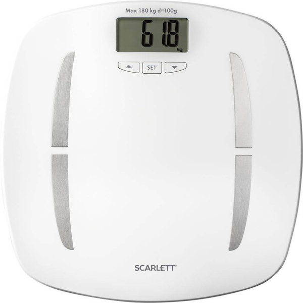 Напольные весы Scarlett SC-BS33ED80, белый купить по низкой цене с ...