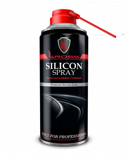 Смазка-спрей силиконовая для авто бесцветная, L-Ross Silicon Spray ...