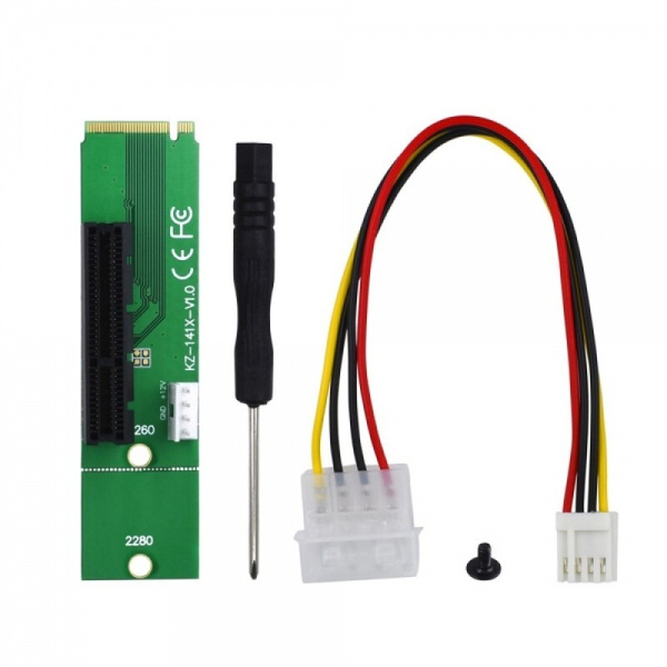 Переходник M2 на PCI-E BR-17 - купить с доставкой по выгодным ценам в ...