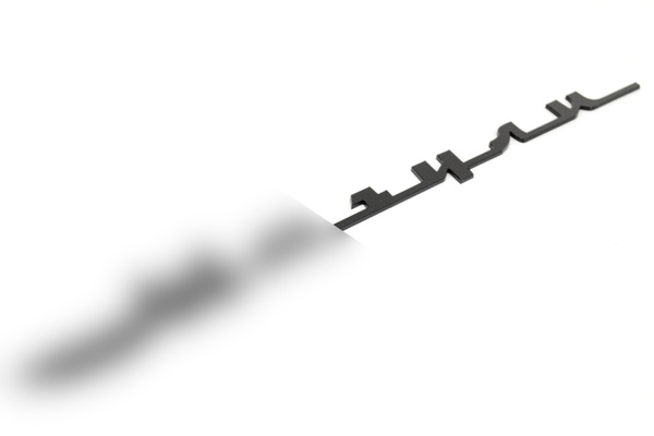 Шильдик-надпись Жигули черный лак для ВАЗ - купить по выгодным ценам в ...