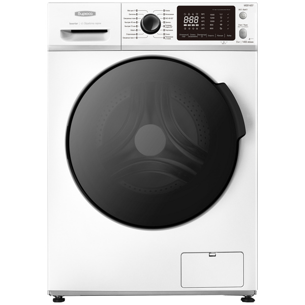 Стиральная машина Бирюса WM-MK814/03, белый, черный - купить по ...