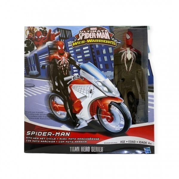 Игровой набор Человек-паук с мотоциклом / Spider-man / супергерой ...
