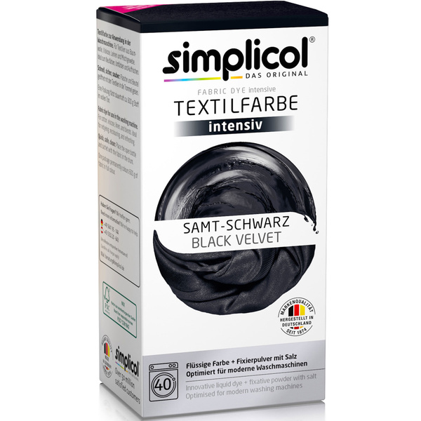 Simplicol INTENSIV All-in-1, ЧЕРНАЯ, краска для одежды, тканей ...