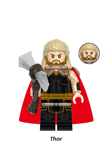 Минифигурка Мстители Тор / Thor совместима с конструкторами лего (4.5см ...