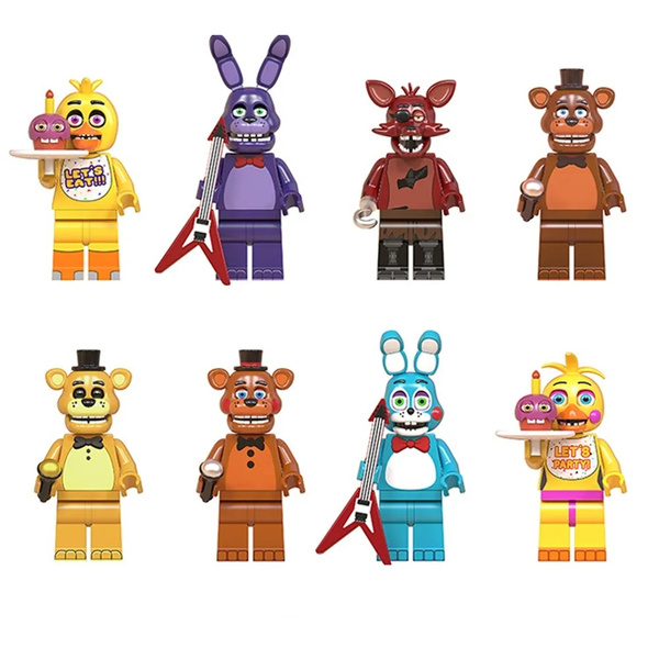 Fnaf набор фигурок Аниматроников 8 шт - купить с доставкой по выгодным ...