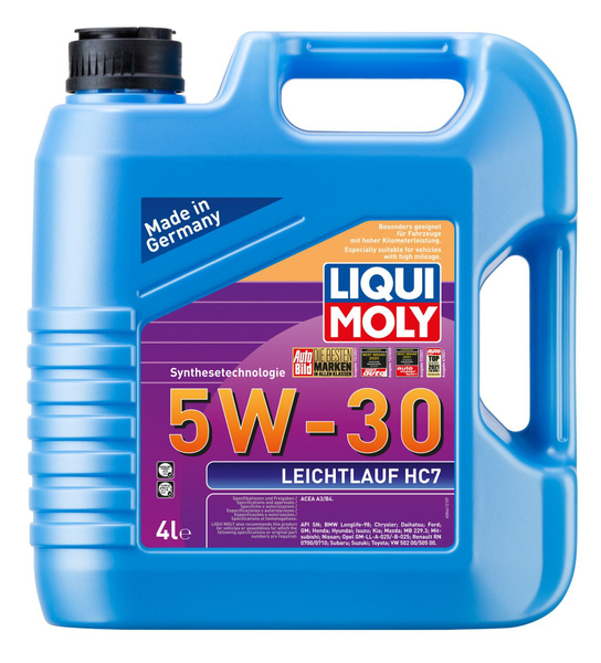 Масло моторное Liqui Moly 5W-30 НС-синтетическое - купить в интернет ...