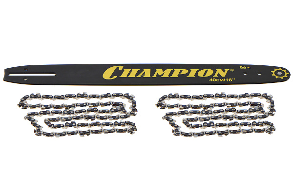 Набор Шина 16" (цепь 56 зв., посадка 1.3, шаг 3/8) + 2 цепи CHAMPION ...