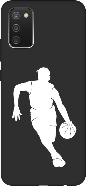 Матовый чехол Basketball W для Samsung Galaxy A02s / Самсунг А02с с 3D ...
