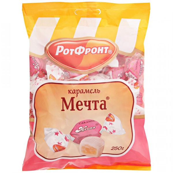Карамель Рот Фронт Мечта, 250г, 4 шт. - купить с доставкой по выгодным ...