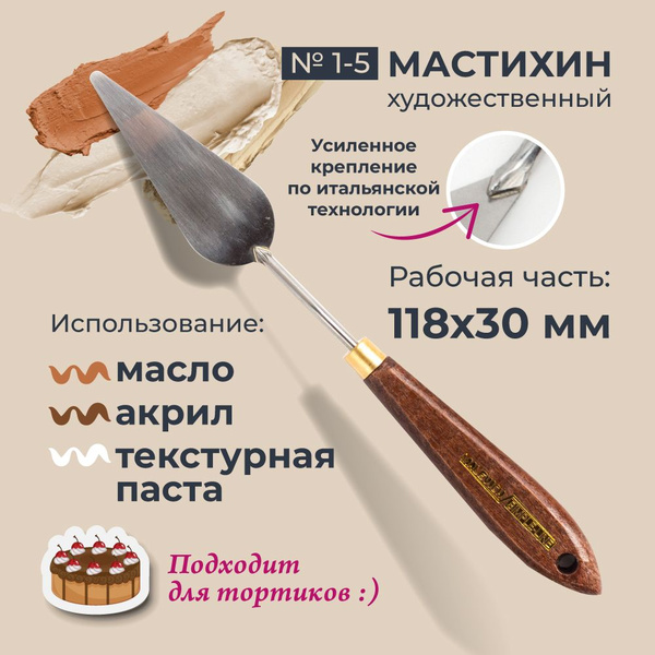Чем заменить мастихин в домашних условиях Мастихин Малевичъ SIMPLE-LINE 1-5 - купить с доставкой по выгодным ценам в интер
