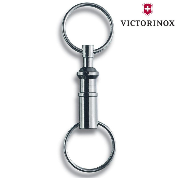 Карабин Для Ключей VICTORINOX- 2 Кольца- Никелированный Викторинокс ...