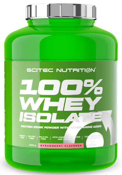 Протеин сывороточный изолят Scitec Nutrition 100% Whey Isolate 2000 г ...