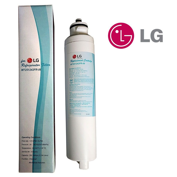 Оригинальный фильтр для воды M7251242FR-06 холодильника LG side-by-side ...